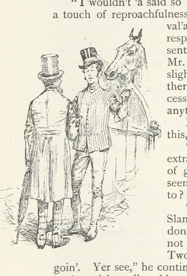 An illustration from The Veiled Hand, a novel of the sixties, the seventies, and the eighties, etc, 1892, leaf 34