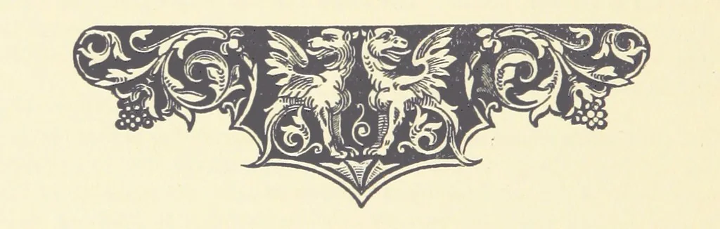 An illustration from Analecta Eboracensia. Some remaynes of the ancient City of York. Collected by a Citizen of York, Sir Thomas Widdrington, Knt. ... Edited and annotated by ... C. Caine, etc. [With plates, 1897, leaf 186