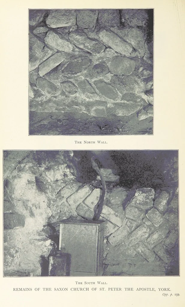 An illustration from Analecta Eboracensia. Some remaynes of the ancient City of York. Collected by a Citizen of York, Sir Thomas Widdrington, Knt. ... Edited and annotated by ... C. Caine, etc. [With plates, 1897, leaf 226