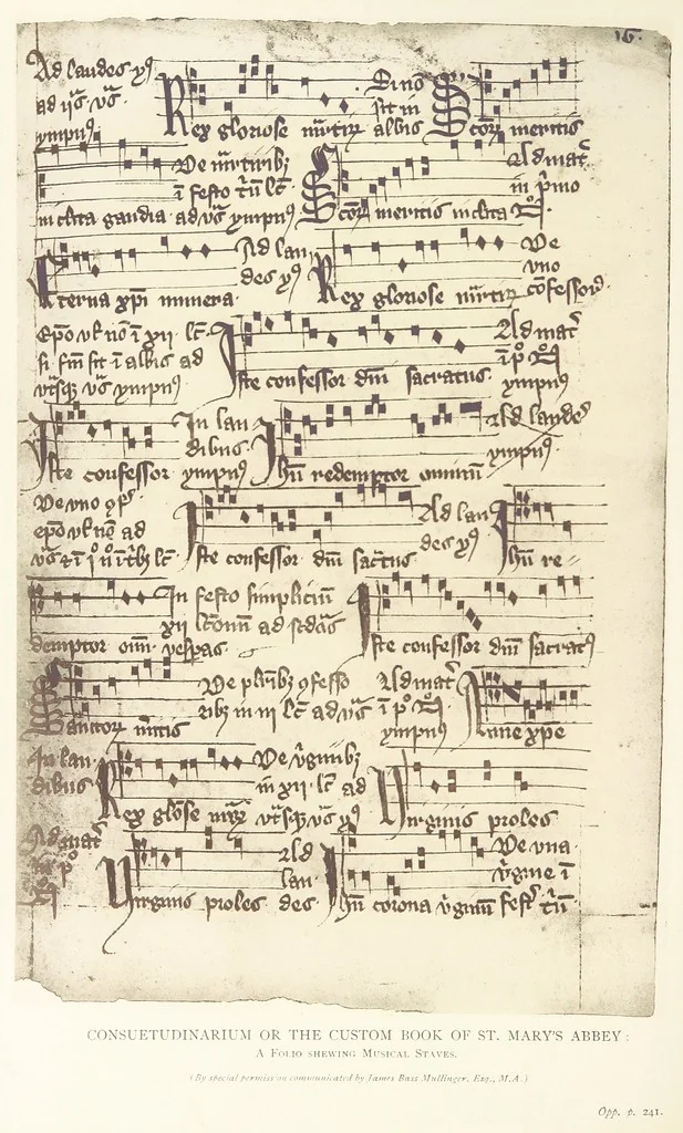 An illustration from Analecta Eboracensia. Some remaynes of the ancient City of York. Collected by a Citizen of York, Sir Thomas Widdrington, Knt. ... Edited and annotated by ... C. Caine, etc. [With plates, 1897, leaf 354