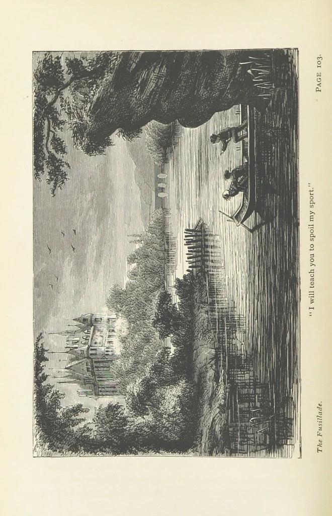 An illustration from Phil Thorndyke's Adventures: and other stories. By F. M. Wilbraham, E. M. Piper, Lady C. Thynne, and others, etc, 1894, leaf 116
