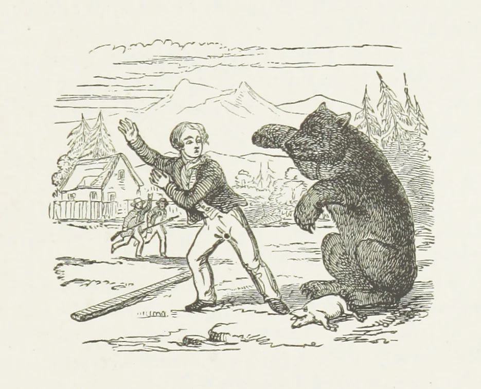 An illustration from Phil Thorndyke's Adventures: and other stories. By F. M. Wilbraham, E. M. Piper, Lady C. Thynne, and others, etc, 1894, leaf 201