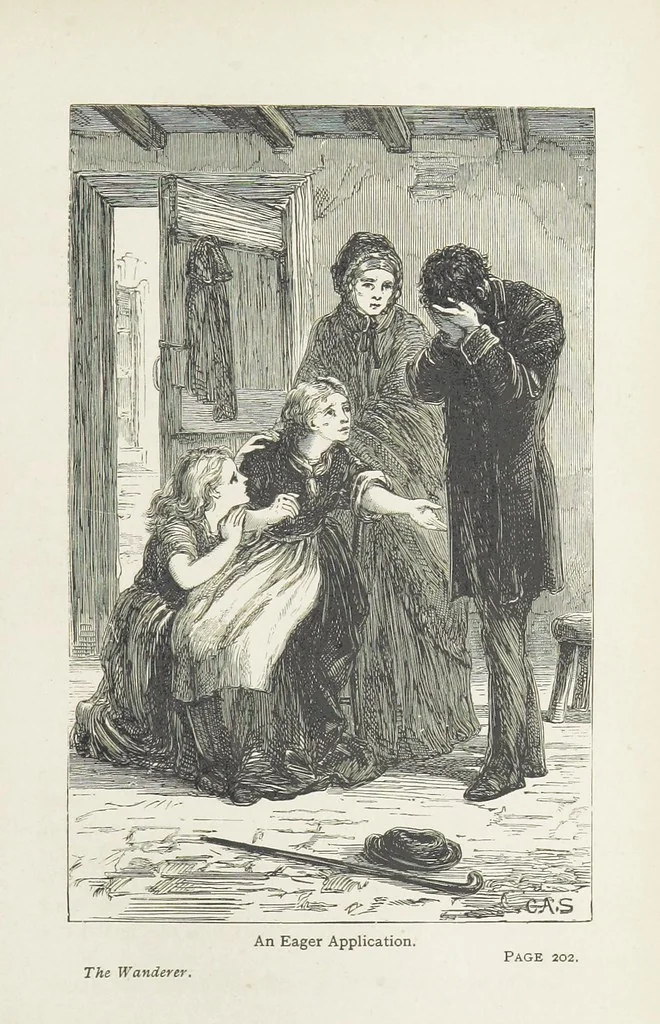 An illustration from Phil Thorndyke's Adventures: and other stories. By F. M. Wilbraham, E. M. Piper, Lady C. Thynne, and others, etc, 1894, leaf 219