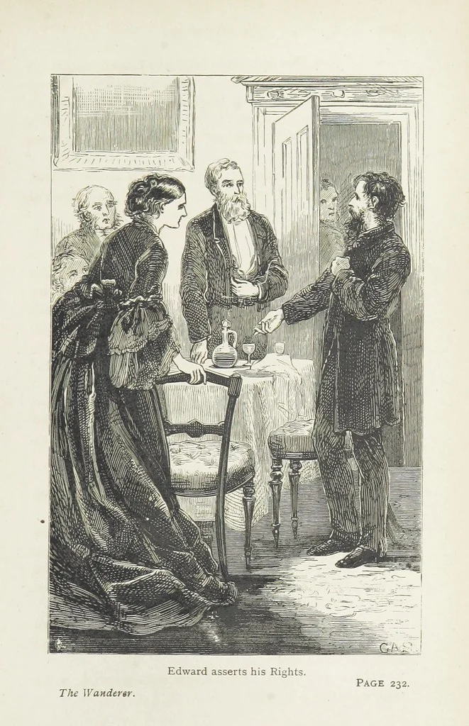 An illustration from Phil Thorndyke's Adventures: and other stories. By F. M. Wilbraham, E. M. Piper, Lady C. Thynne, and others, etc, 1894, leaf 251