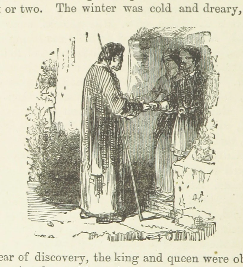 An illustration from Phil Thorndyke's Adventures: and other stories. By F. M. Wilbraham, E. M. Piper, Lady C. Thynne, and others, etc, 1894, leaf 292