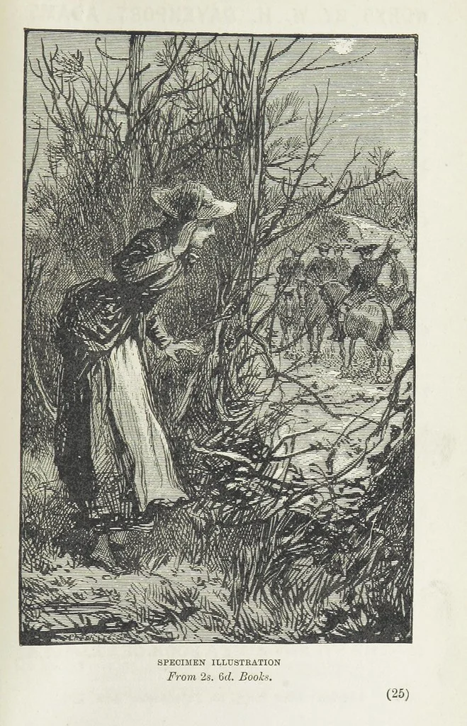 An illustration from Phil Thorndyke's Adventures: and other stories. By F. M. Wilbraham, E. M. Piper, Lady C. Thynne, and others, etc, 1894, leaf 335