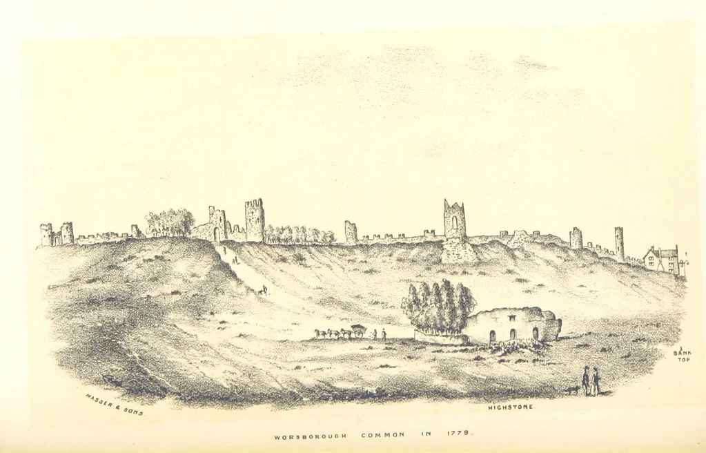 An illustration from Worsborough; its historical associations and rural attractions, 1879, leaf 294