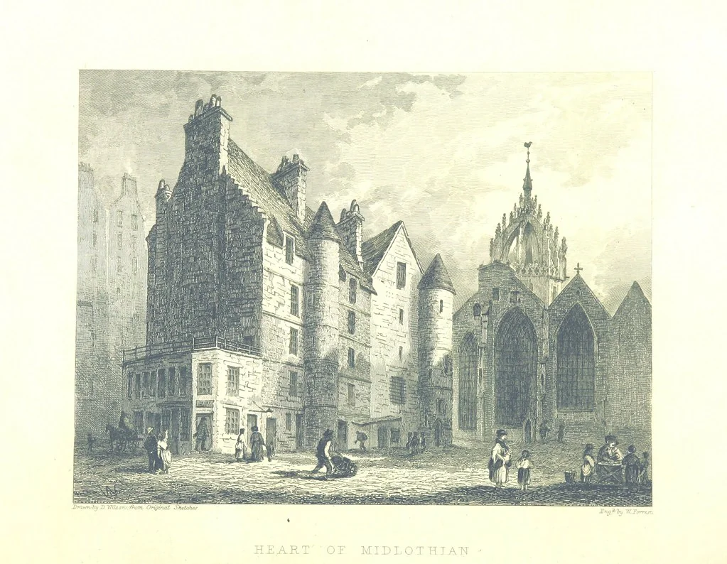 An illustration from Memorials of Edinburgh in the olden time, 1848, leaf 106