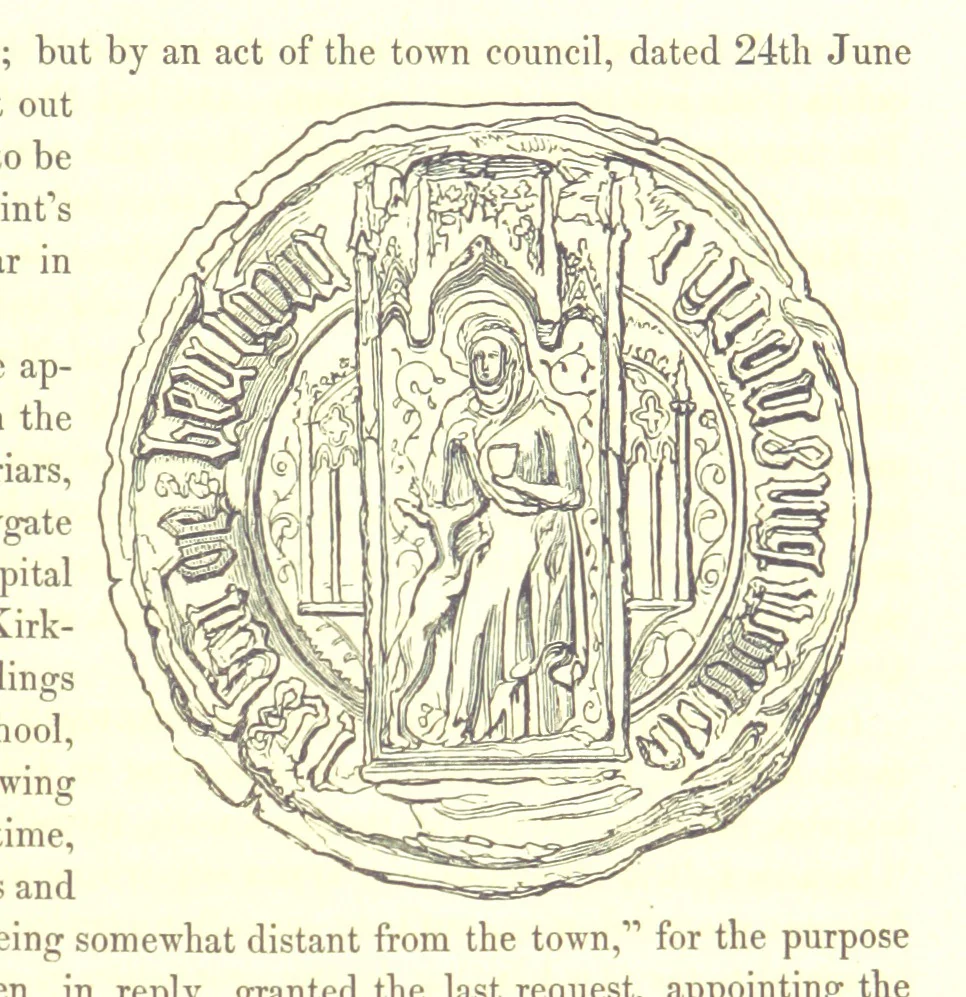 An illustration from Memorials of Edinburgh in the olden time, 1848, leaf 109