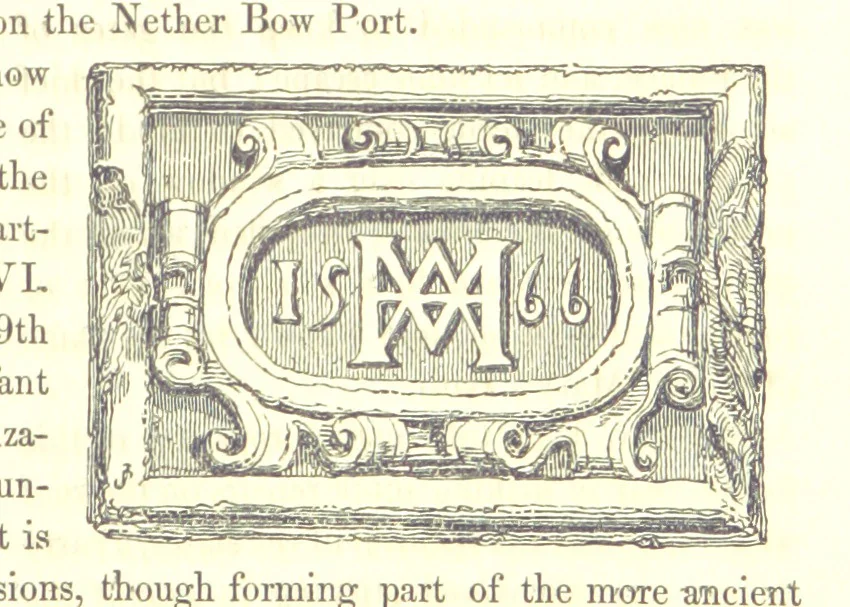 An illustration from Memorials of Edinburgh in the olden time, 1848, leaf 113