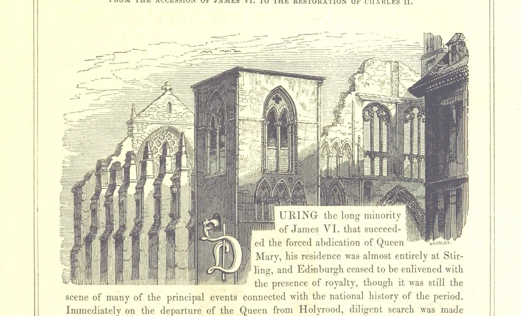 An illustration from Memorials of Edinburgh in the olden time, 1848, leaf 117