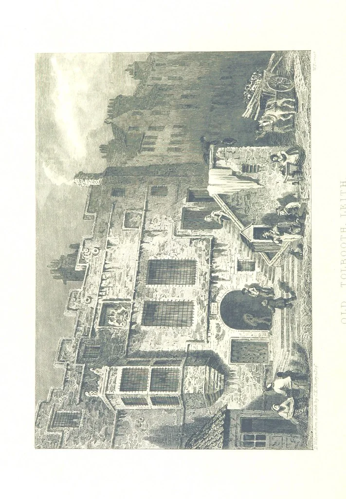An illustration from Memorials of Edinburgh in the olden time, 1848, leaf 120
