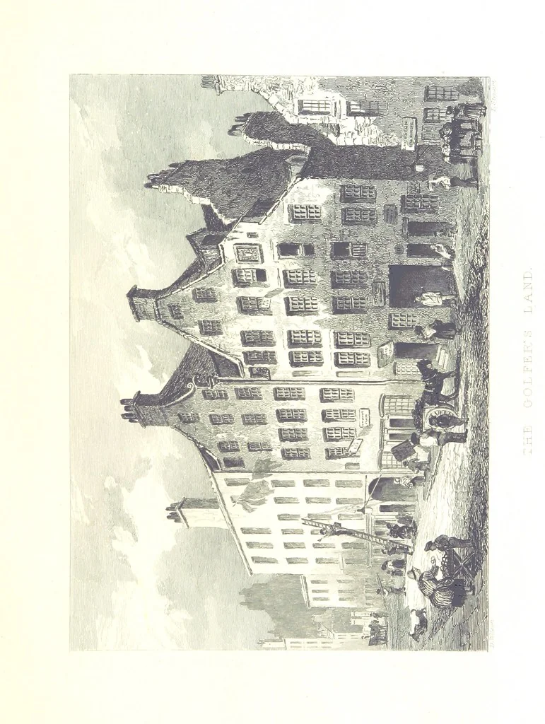 An illustration from Memorials of Edinburgh in the olden time, 1848, leaf 145