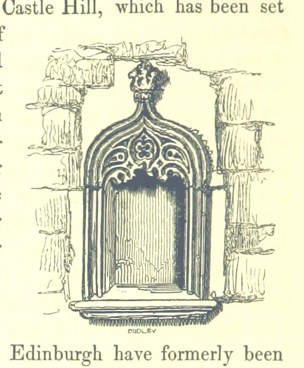 An illustration from Memorials of Edinburgh in the olden time, 1848, leaf 184