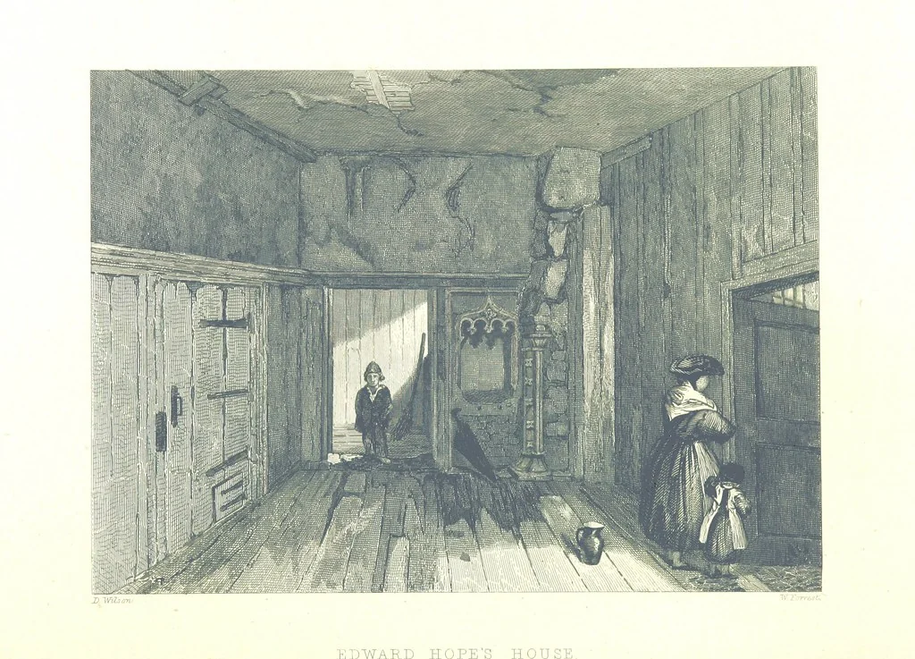 An illustration from Memorials of Edinburgh in the olden time, 1848, leaf 196