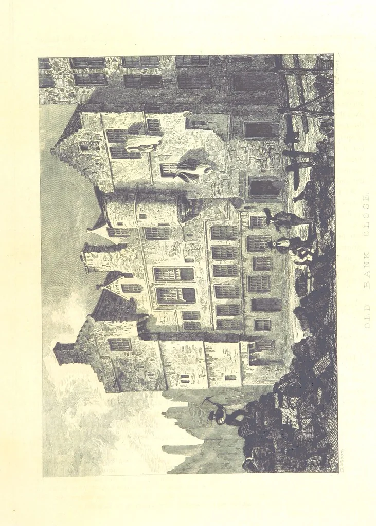 An illustration from Memorials of Edinburgh in the olden time, 1848, leaf 225