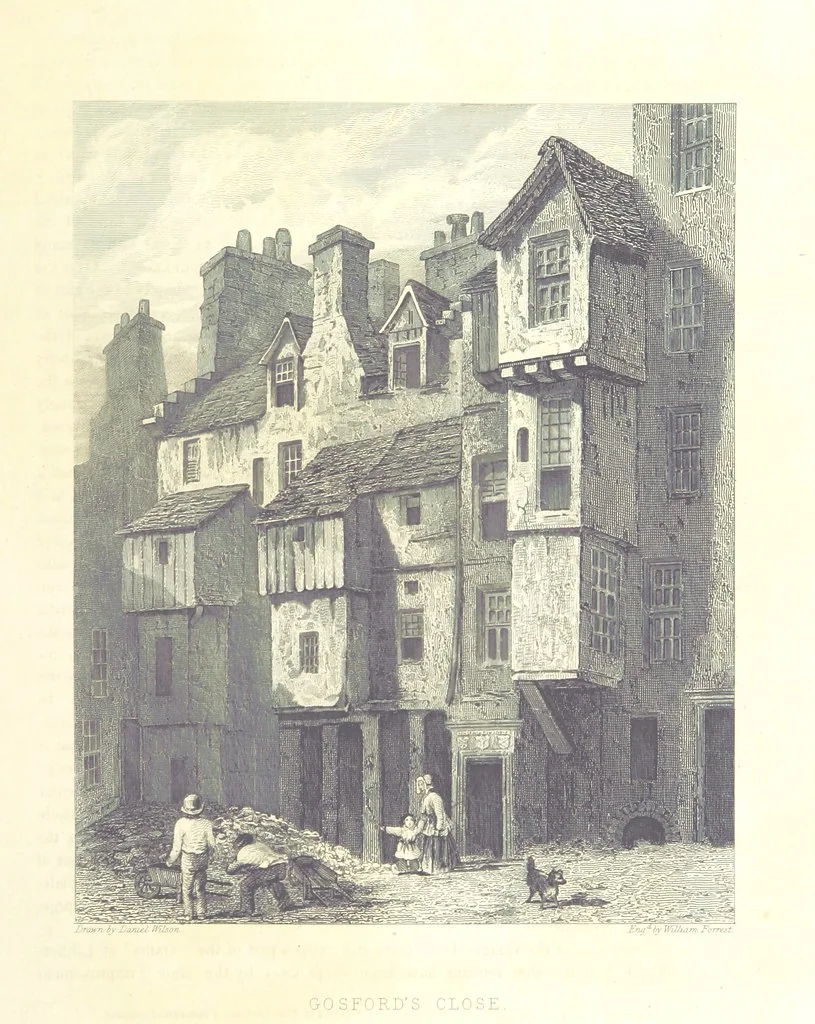 An illustration from Memorials of Edinburgh in the olden time, 1848, leaf 233