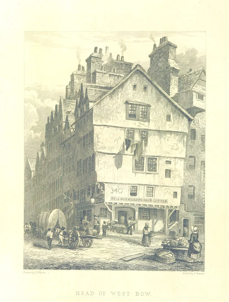 An illustration from Memorials of Edinburgh in the olden time, 1848, leaf 238