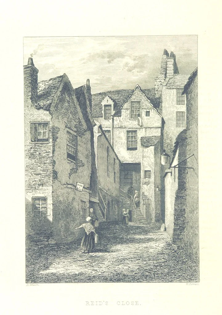 An illustration from Memorials of Edinburgh in the olden time, 1848, leaf 276