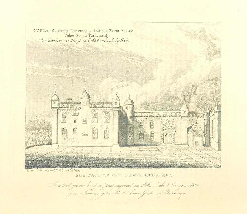 An illustration from Memorials of Edinburgh in the olden time, 1848, leaf 280