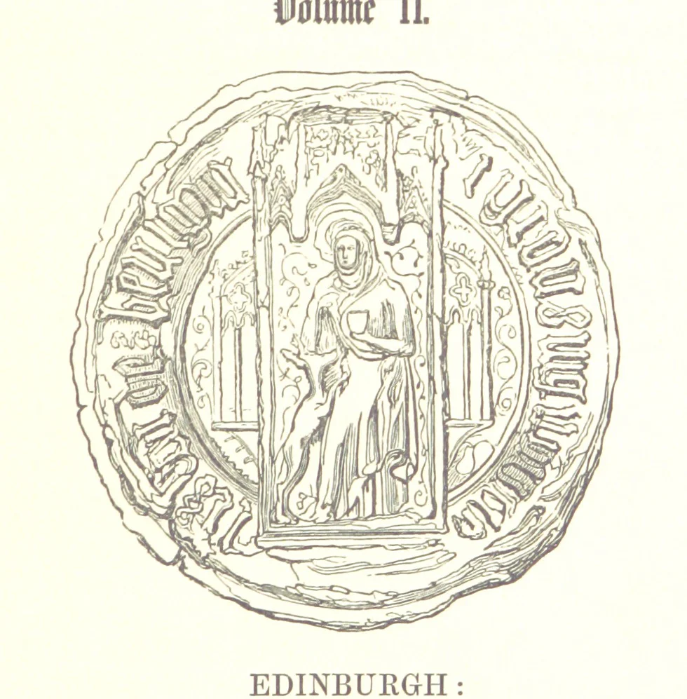 An illustration from Memorials of Edinburgh in the olden time, 1848, leaf 283