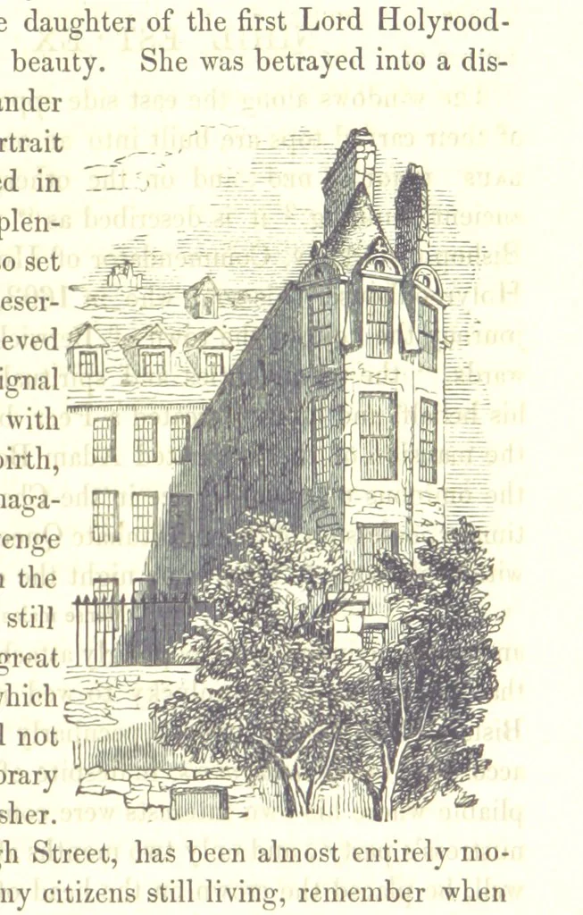 An illustration from Memorials of Edinburgh in the olden time, 1848, leaf 291