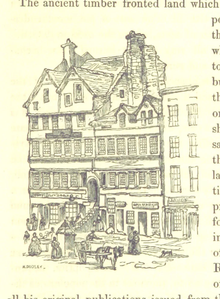 An illustration from Memorials of Edinburgh in the olden time, 1848, leaf 317