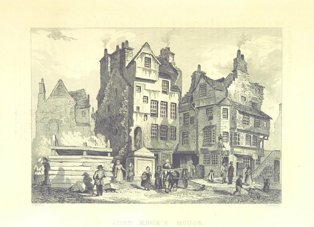 An illustration from Memorials of Edinburgh in the olden time, 1848, leaf 325