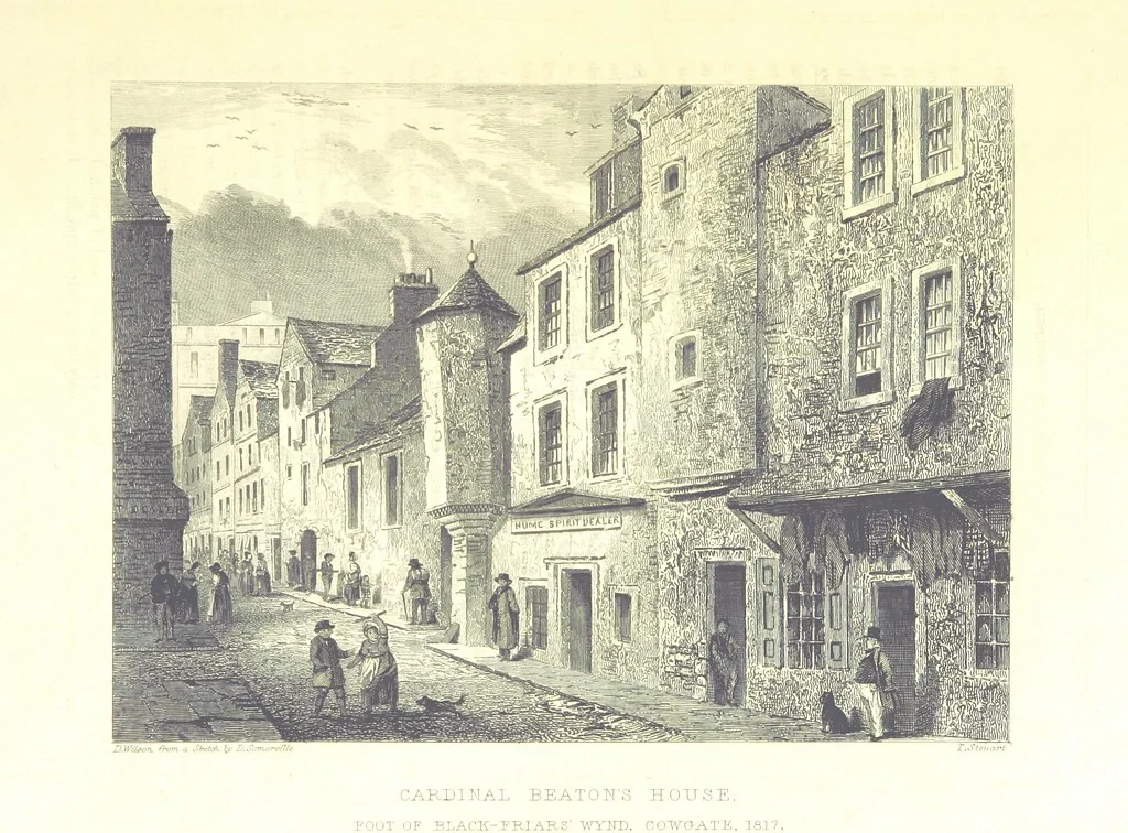 An illustration from Memorials of Edinburgh in the olden time, 1848, leaf 335