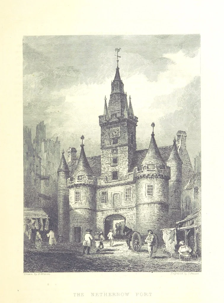 An illustration from Memorials of Edinburgh in the olden time, 1848, leaf 345