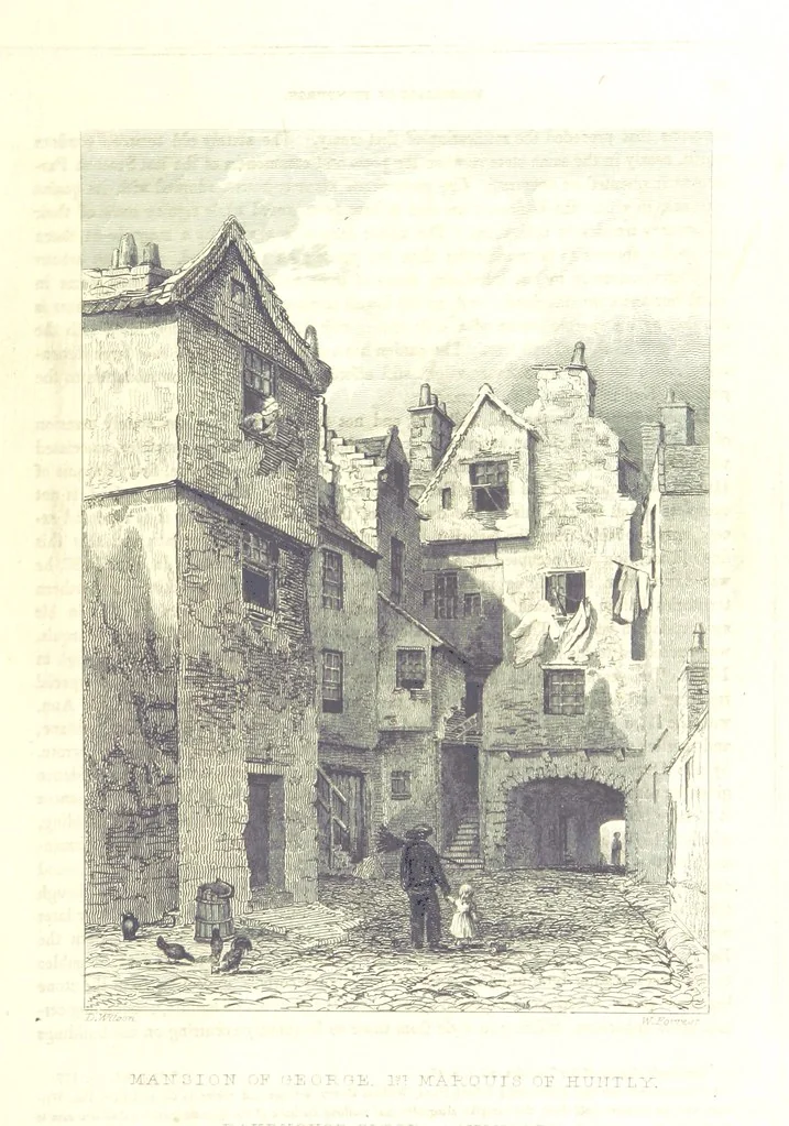 An illustration from Memorials of Edinburgh in the olden time, 1848, leaf 371