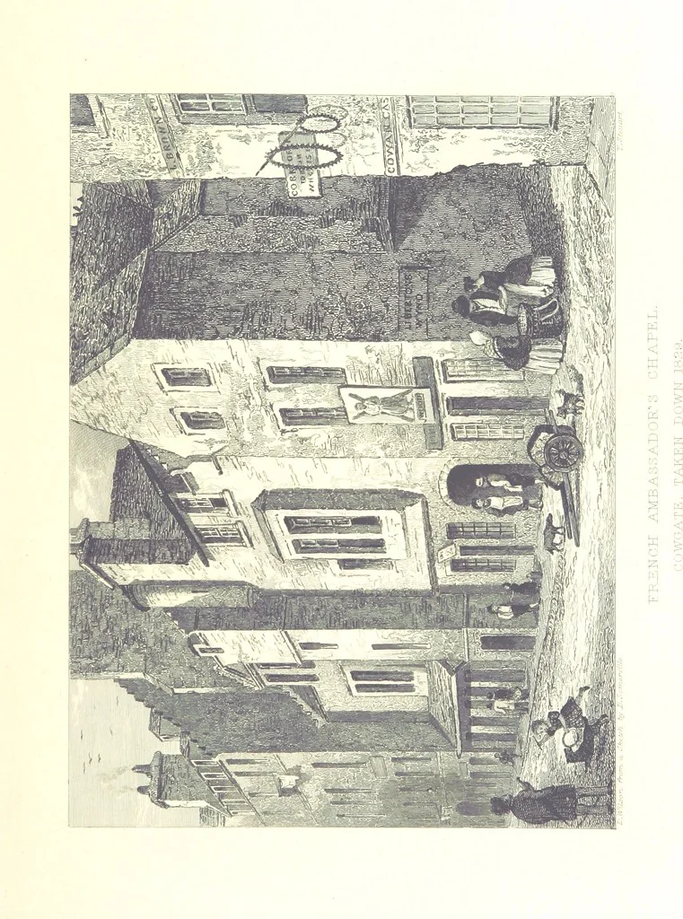 An illustration from Memorials of Edinburgh in the olden time, 1848, leaf 411