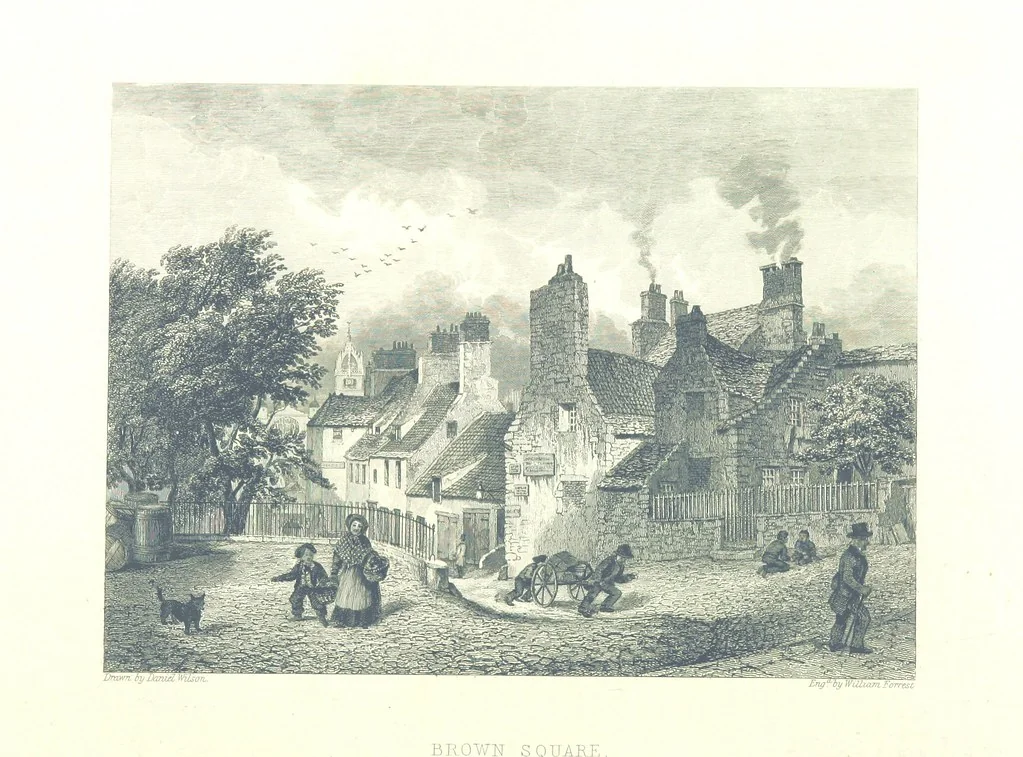 An illustration from Memorials of Edinburgh in the olden time, 1848, leaf 416