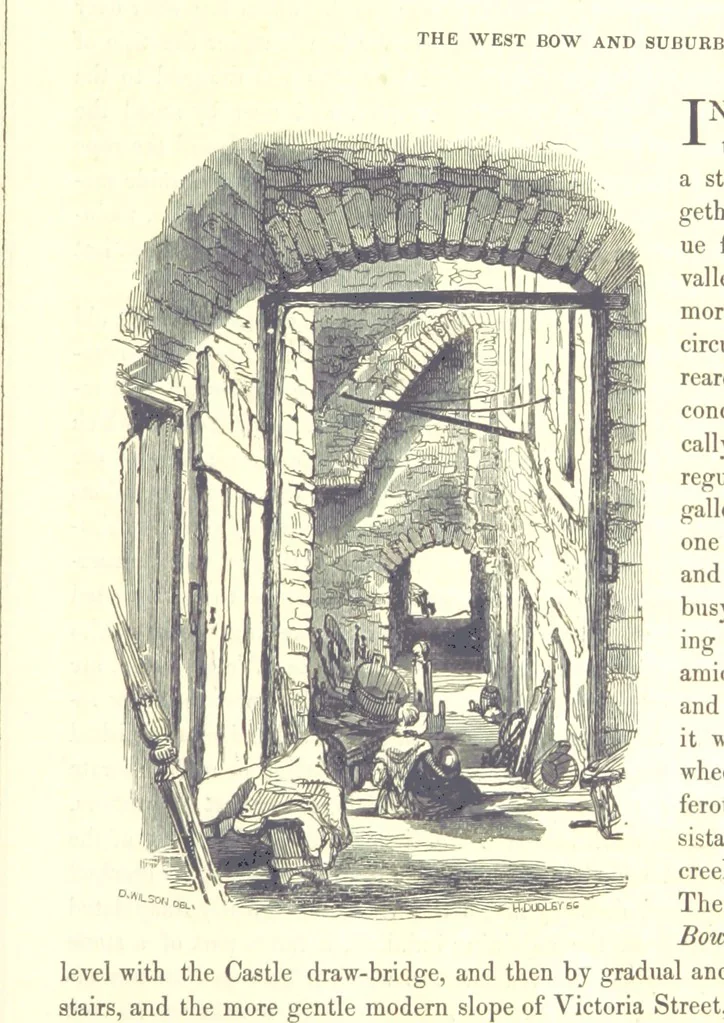 An illustration from Memorials of Edinburgh in the olden time, 1848, leaf 419