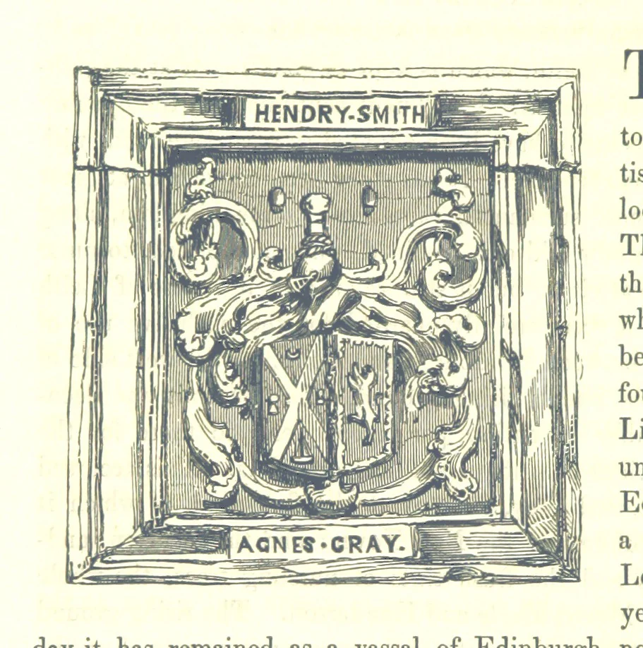 An illustration from Memorials of Edinburgh in the olden time, 1848, leaf 452