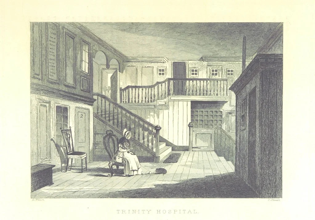 An illustration from Memorials of Edinburgh in the olden time, 1848, leaf 499