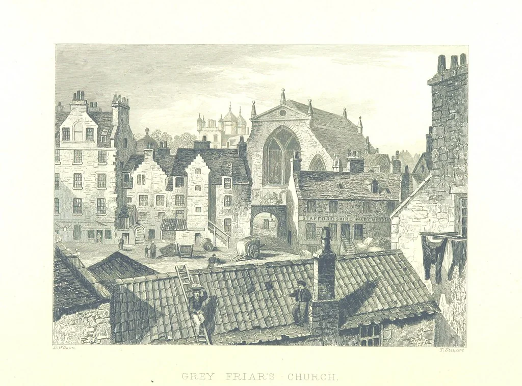 An illustration from Memorials of Edinburgh in the olden time, 1848, leaf 516