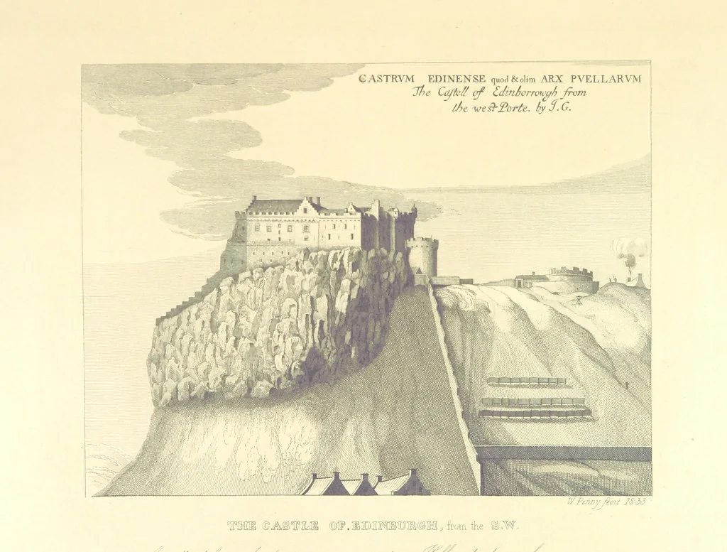 An illustration from Memorials of Edinburgh in the olden time, 1848, leaf 529