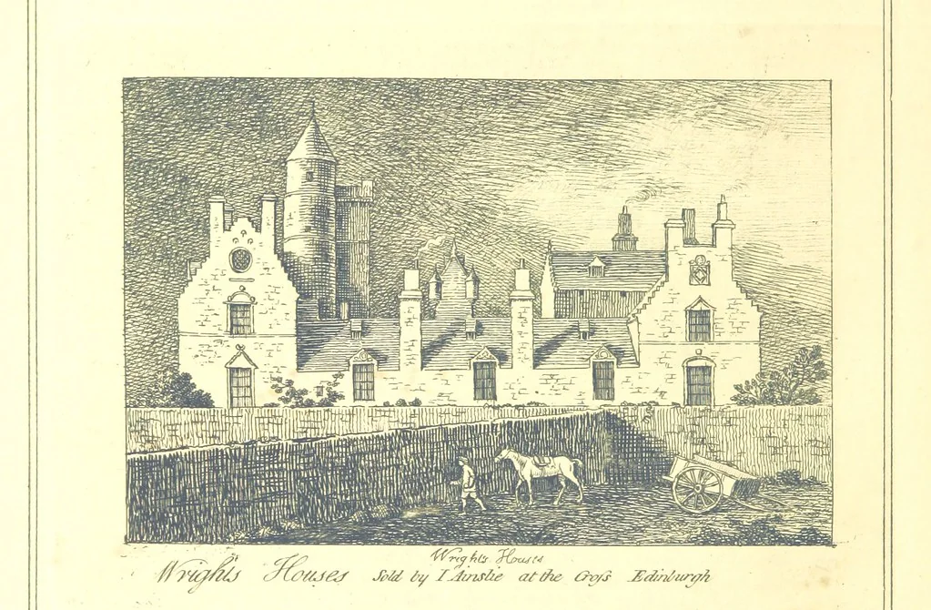 An illustration from Memorials of Edinburgh in the olden time, 1848, leaf 536