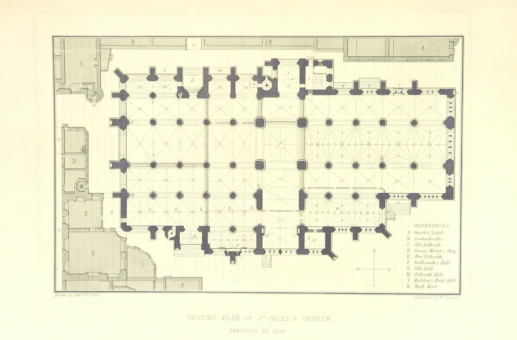 An illustration from Memorials of Edinburgh in the olden time, 1848, leaf 551
