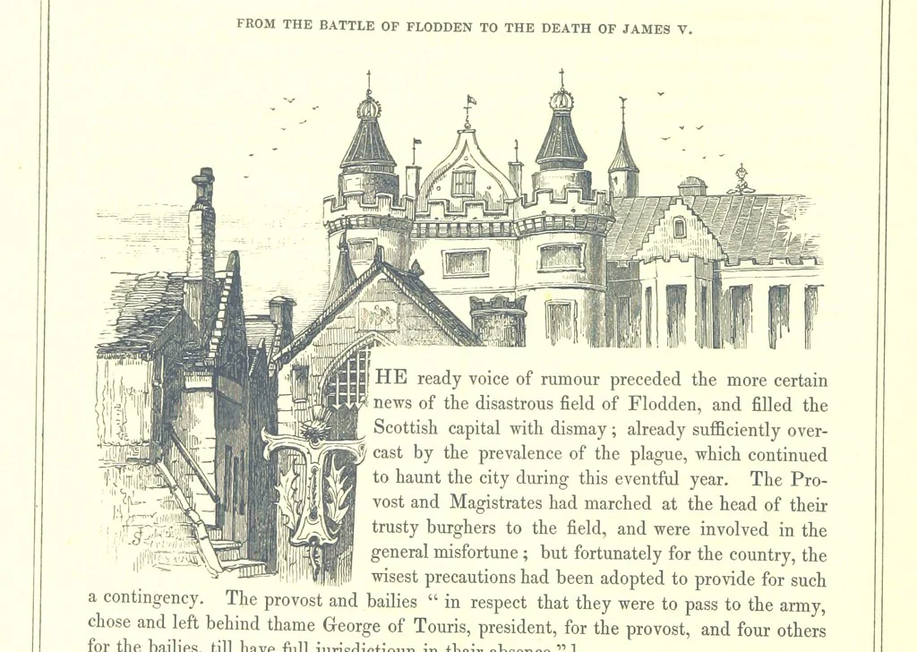An illustration from Memorials of Edinburgh in the olden time, 1848, leaf 60