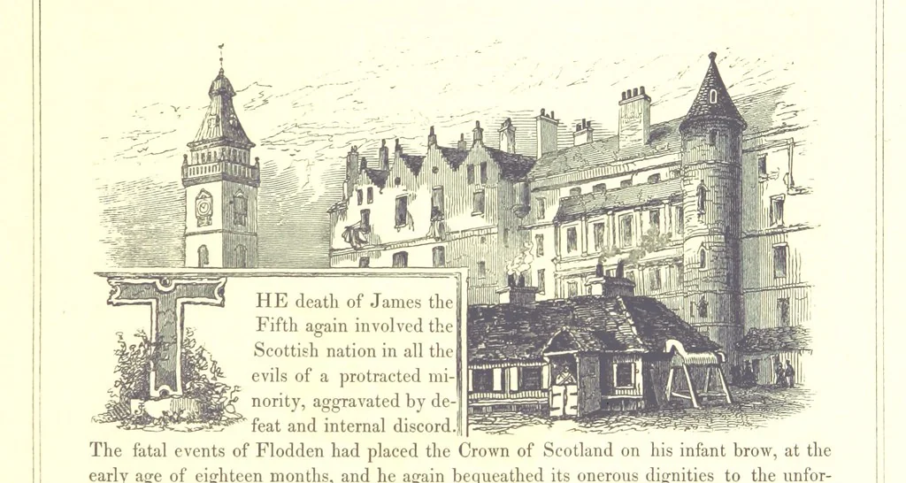 An illustration from Memorials of Edinburgh in the olden time, 1848, leaf 77