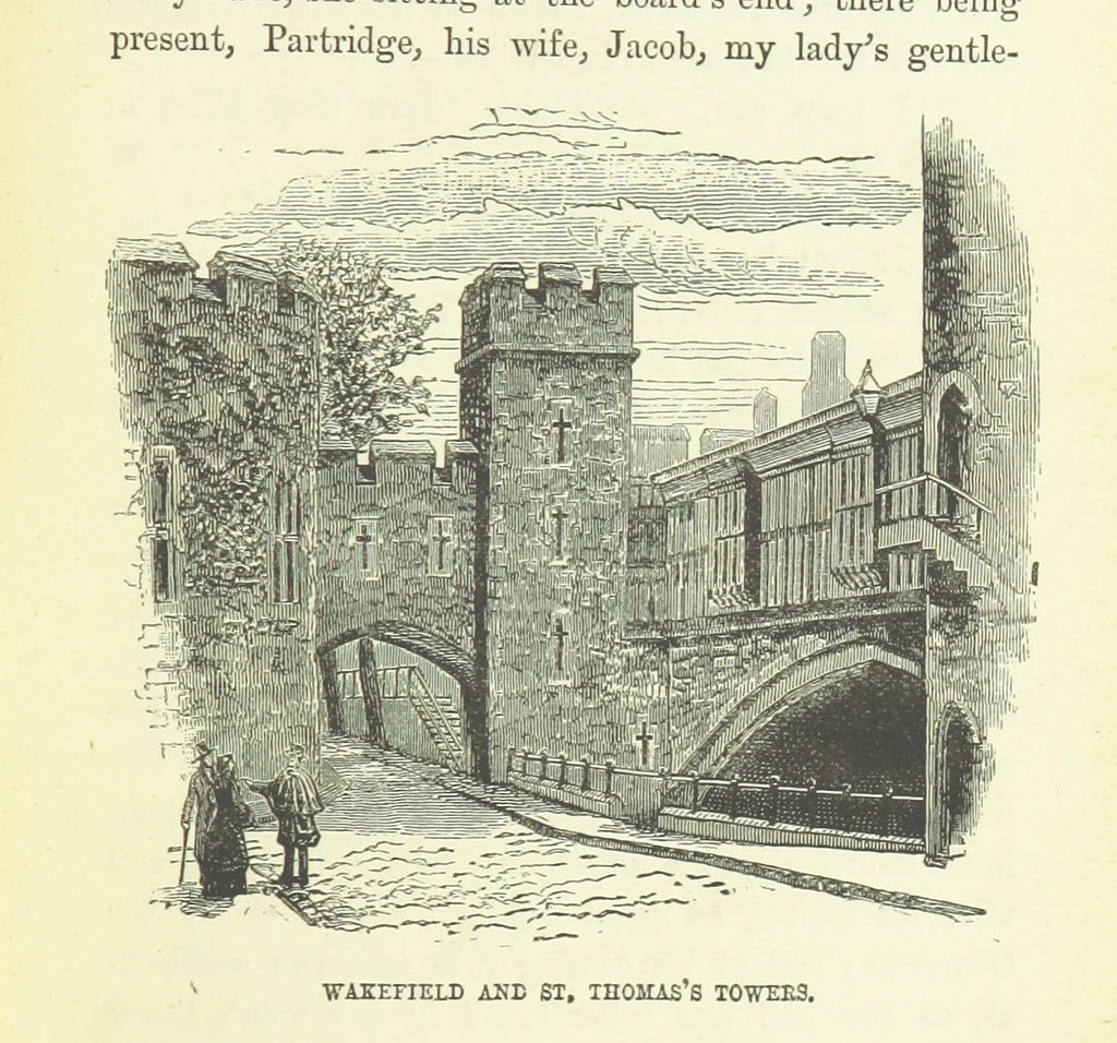 An illustration from Stories of the Tower, 1884, leaf 115