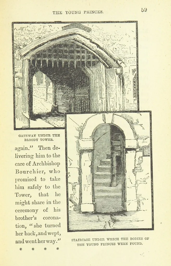An illustration from Stories of the Tower, 1884, leaf 63