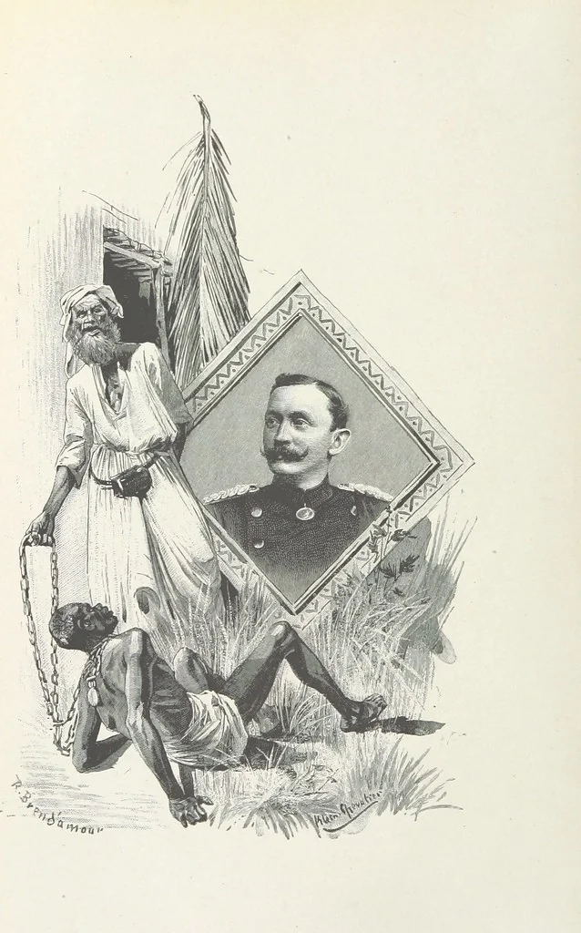 An illustration from Meine zweite Durchquerung Äquatorial-Afrikas vom Congo zum Zambesi während der Jahre 1886 und 1887 ... Mit 92 Abbildungen, etc, 1890, leaf 16