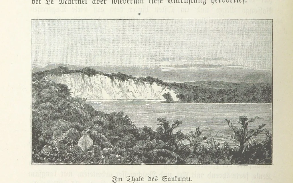 An illustration from Meine zweite Durchquerung Äquatorial-Afrikas vom Congo zum Zambesi während der Jahre 1886 und 1887 ... Mit 92 Abbildungen, etc, 1890, leaf 168