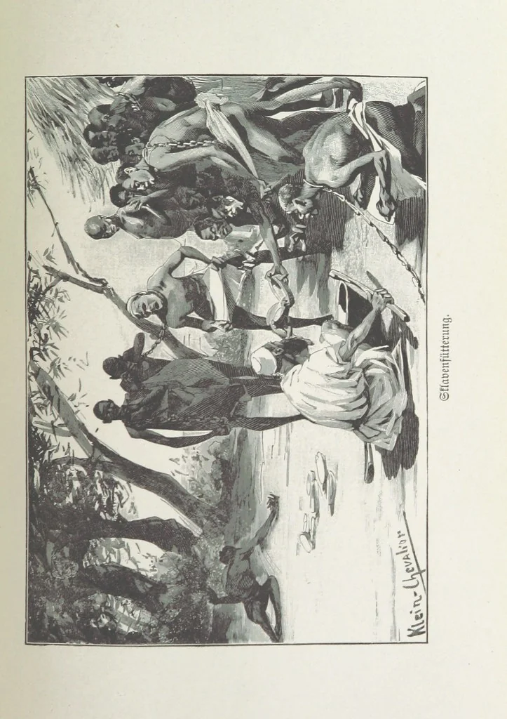 An illustration from Meine zweite Durchquerung Äquatorial-Afrikas vom Congo zum Zambesi während der Jahre 1886 und 1887 ... Mit 92 Abbildungen, etc, 1890, leaf 249