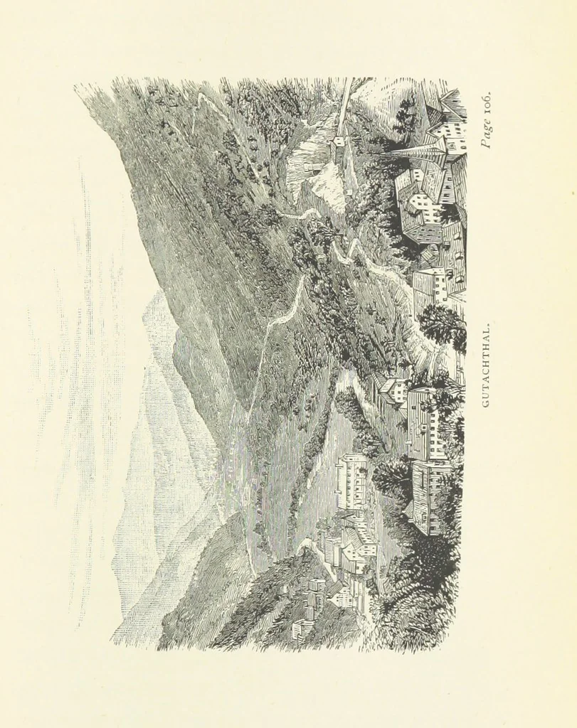 An illustration from In the Black Forest, 1882, leaf 139