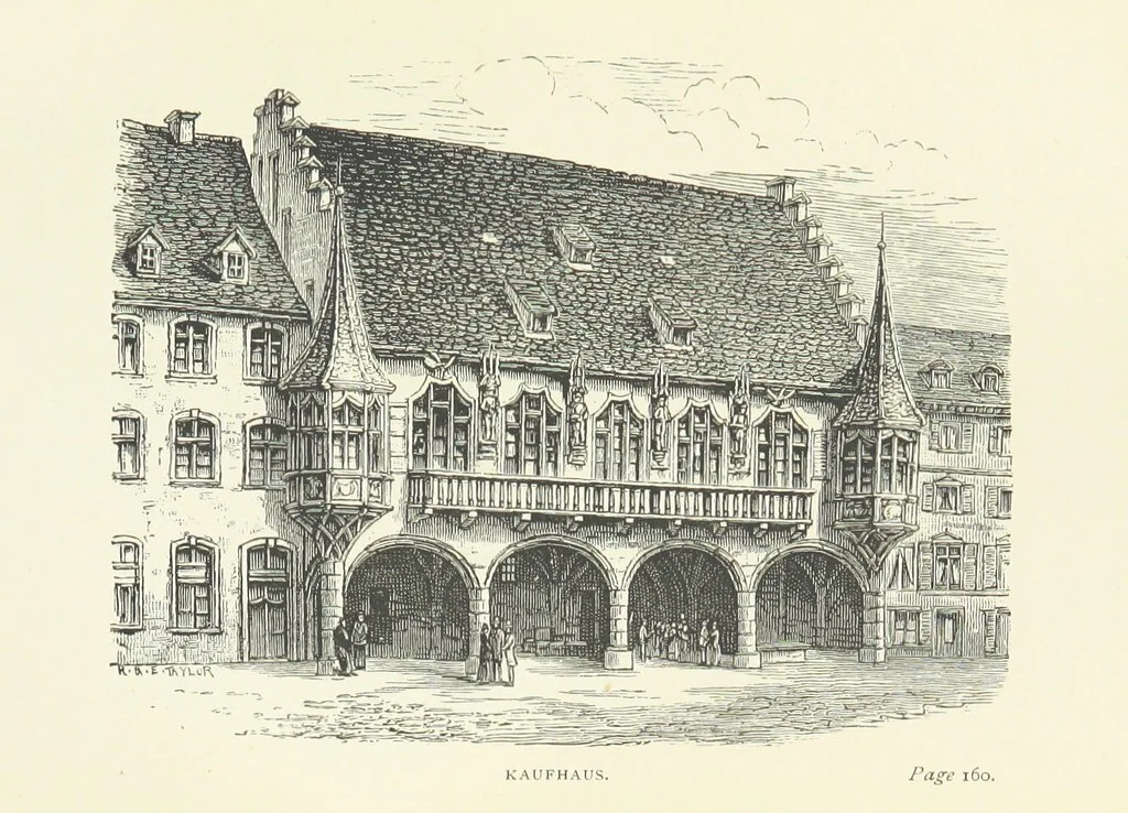 An illustration from In the Black Forest, 1882, leaf 207