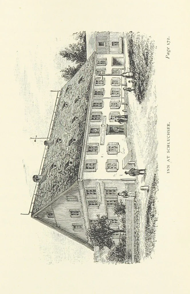 An illustration from In the Black Forest, 1882, leaf 229